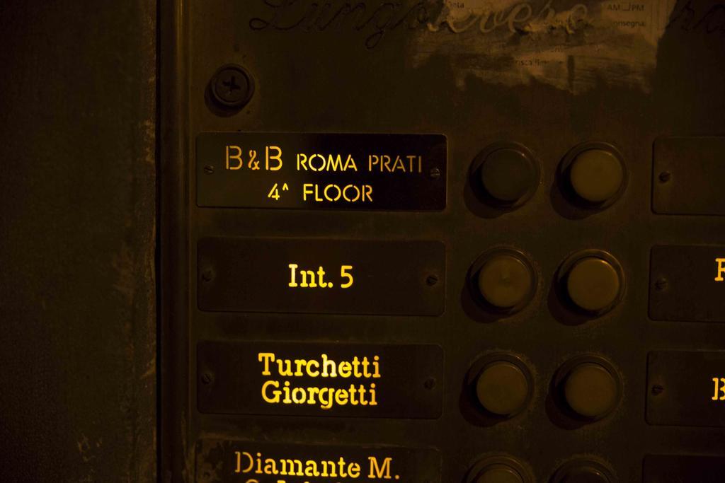 Bb Roma Prati Bed & Breakfast Exterior photo